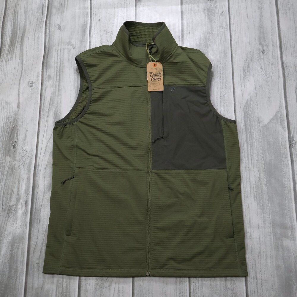 NEW Duck Camp Men's Lightweight Grid Tech Vest